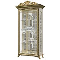 Шкаф 2-дверный без короны Версаль (слоновая кость)