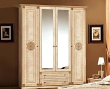Шкаф 4-дверный Рома (беж)