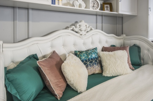 Диван кровать Мишель белый матовый фото 9