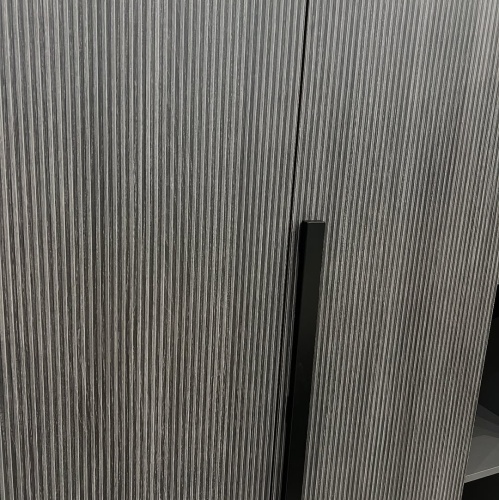 Шкаф 1-дверный левый Беллуччи (графит) фото 3