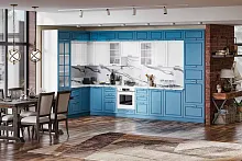 Набор кухонный "Дрим" 3 уровня, угловой 4,20*2,10 (Кухня 3,6*1,5+ПС600+ПД600)