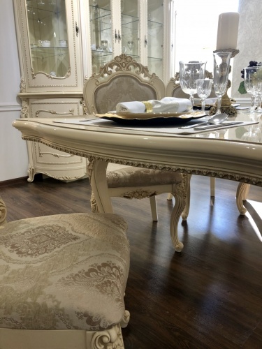 Стол Джоконда крем глянец фото 6