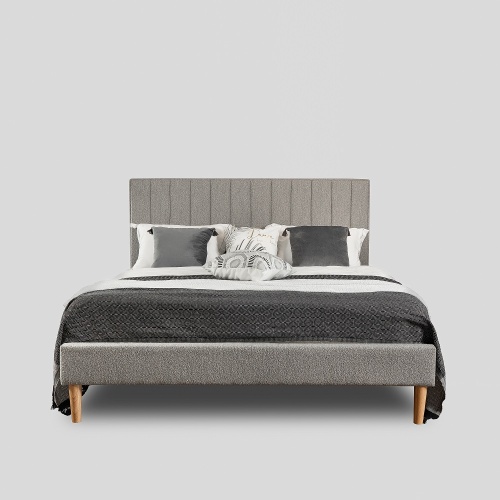 Кровать Sofia 160х200 см серый фото 4