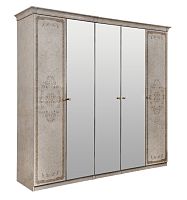 Шкаф Патрисия 5-створчатый крем корень глянец
