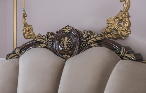 Диван Марселла 3х местный корень дуба глянец фото 7