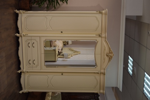 Шкаф Мона Лиза 4-створчатый крем фото 4